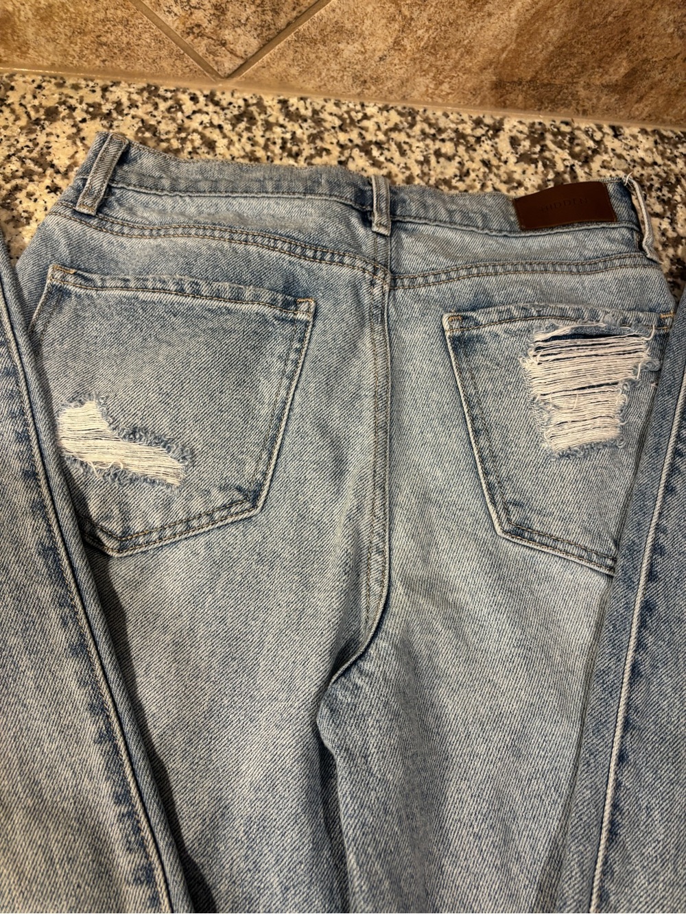 Hidden Logan Distressed Dad Jeans - Picture 6 of 7